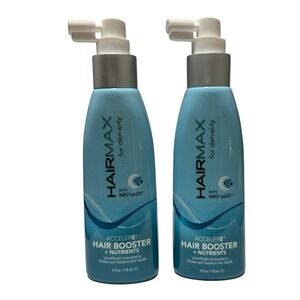 2 HairMax Acceler8 Hair Booster + Nutrients Hair Growth Hair Loss Treatment 4 oz